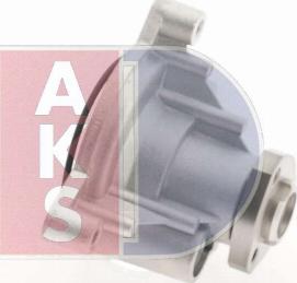 AKS Dasis 570040N - Water Pump www.autospares.lv