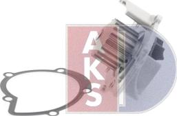 AKS Dasis 570125N - Water Pump www.autospares.lv