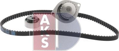 AKS Dasis 570349N - Ūdenssūknis + Zobsiksnas komplekts www.autospares.lv