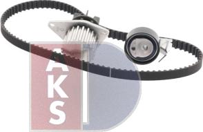 AKS Dasis 570360N - Ūdenssūknis + Zobsiksnas komplekts www.autospares.lv