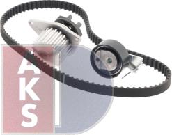 AKS Dasis 570360N - Ūdenssūknis + Zobsiksnas komplekts www.autospares.lv