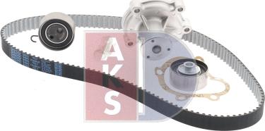 AKS Dasis 570361N - Ūdenssūknis + Zobsiksnas komplekts www.autospares.lv