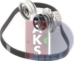 AKS Dasis 570306N - Water Pump & Timing Belt Set www.autospares.lv