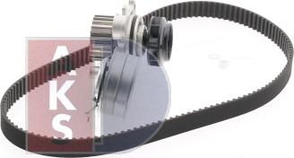 AKS Dasis 570306N - Water Pump & Timing Belt Set www.autospares.lv