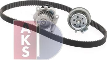 AKS Dasis 570306N - Water Pump & Timing Belt Set www.autospares.lv