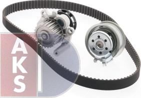 AKS Dasis 570306N - Water Pump & Timing Belt Set www.autospares.lv