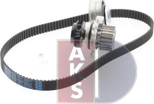 AKS Dasis 570306N - Water Pump & Timing Belt Set www.autospares.lv