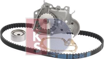 AKS Dasis 570308N - Water Pump & Timing Belt Set www.autospares.lv