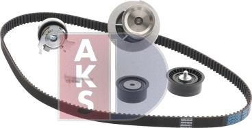 AKS Dasis 570307N - Ūdenssūknis + Zobsiksnas komplekts www.autospares.lv