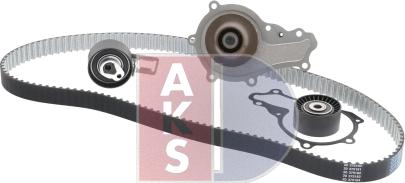 AKS Dasis 570319N - Water Pump & Timing Belt Set www.autospares.lv