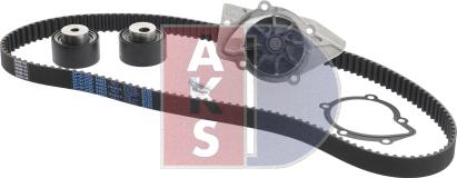 AKS Dasis 570314N - Water Pump & Timing Belt Set www.autospares.lv