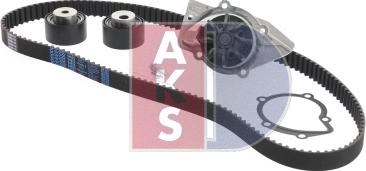 AKS Dasis 570314N - Ūdenssūknis + Zobsiksnas komplekts www.autospares.lv