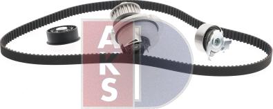 AKS Dasis 570316N - Water Pump & Timing Belt Set www.autospares.lv