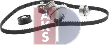 AKS Dasis 570316N - Water Pump & Timing Belt Set www.autospares.lv