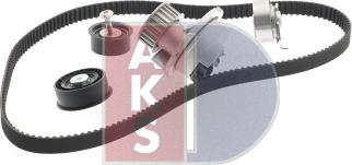 AKS Dasis 570316N - Water Pump & Timing Belt Set www.autospares.lv