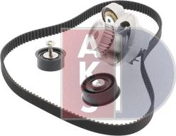 AKS Dasis 570316N - Water Pump & Timing Belt Set www.autospares.lv