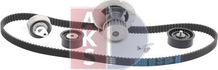 AKS Dasis 570311N - Water Pump & Timing Belt Set www.autospares.lv