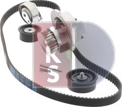 AKS Dasis 570311N - Water Pump & Timing Belt Set www.autospares.lv