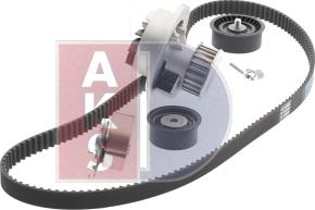 AKS Dasis 570311N - Water Pump & Timing Belt Set www.autospares.lv