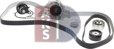 AKS Dasis 570337N - Water Pump & Timing Belt Set www.autospares.lv