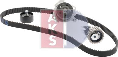 AKS Dasis 570326N - Водяной насос + комплект зубчатого ремня ГРМ www.autospares.lv