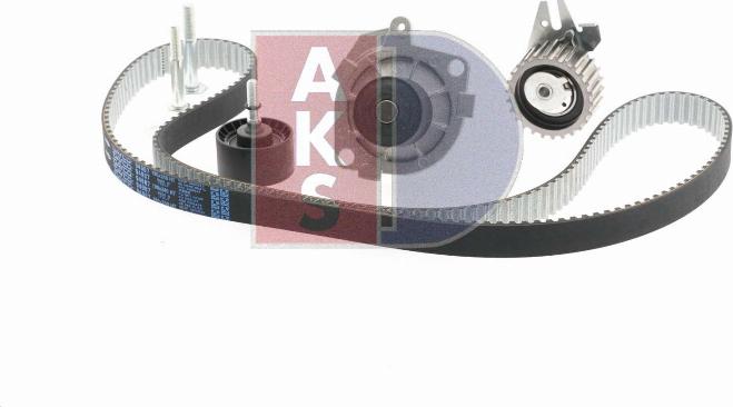 AKS Dasis 570291N - Ūdenssūknis + Zobsiksnas komplekts www.autospares.lv