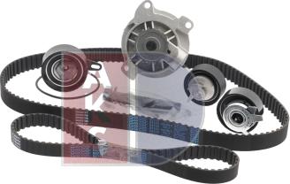 AKS Dasis 570298N - Water Pump & Timing Belt Set www.autospares.lv