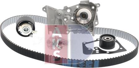 AKS Dasis 570292N - Water Pump & Timing Belt Set www.autospares.lv