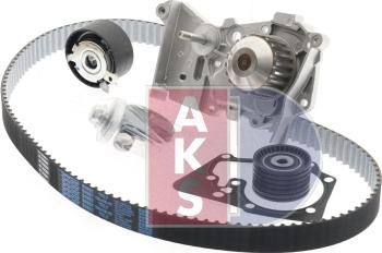 AKS Dasis 570292N - Ūdenssūknis + Zobsiksnas komplekts www.autospares.lv