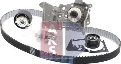 AKS Dasis 570292N - Ūdenssūknis + Zobsiksnas komplekts www.autospares.lv