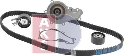 AKS Dasis 570266N - Water Pump & Timing Belt Set www.autospares.lv