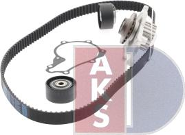 AKS Dasis 570266N - Ūdenssūknis + Zobsiksnas komplekts www.autospares.lv