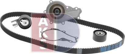 AKS Dasis 570266N - Ūdenssūknis + Zobsiksnas komplekts www.autospares.lv