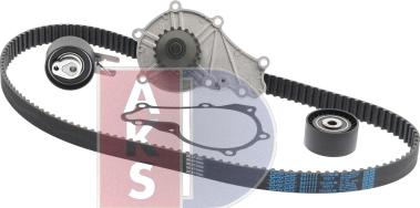 AKS Dasis 570267N - Water Pump & Timing Belt Set www.autospares.lv