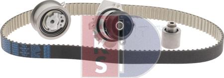 AKS Dasis 570284N - Water Pump & Timing Belt Set www.autospares.lv