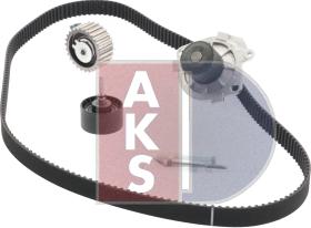 AKS Dasis 570283N - Water Pump & Timing Belt Set www.autospares.lv