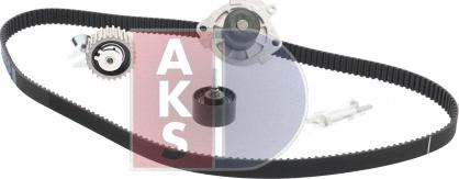 AKS Dasis 570283N - Water Pump & Timing Belt Set www.autospares.lv