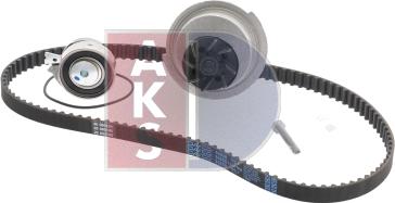 AKS Dasis 570275N - Water Pump & Timing Belt Set www.autospares.lv