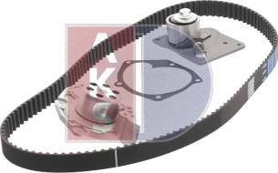 AKS Dasis 570278N - Water Pump & Timing Belt Set www.autospares.lv