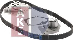 AKS Dasis 570278N - Water Pump & Timing Belt Set www.autospares.lv