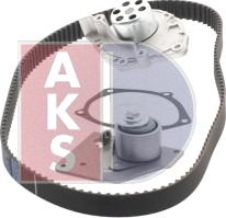 AKS Dasis 570278N - Water Pump & Timing Belt Set www.autospares.lv