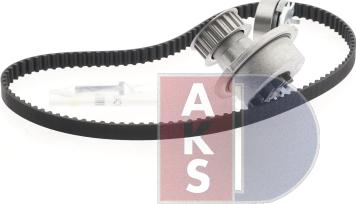 AKS Dasis 570272N - Ūdenssūknis + Zobsiksnas komplekts www.autospares.lv