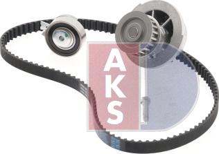 AKS Dasis 570272N - Ūdenssūknis + Zobsiksnas komplekts www.autospares.lv