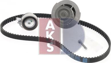 AKS Dasis 570272N - Ūdenssūknis + Zobsiksnas komplekts www.autospares.lv