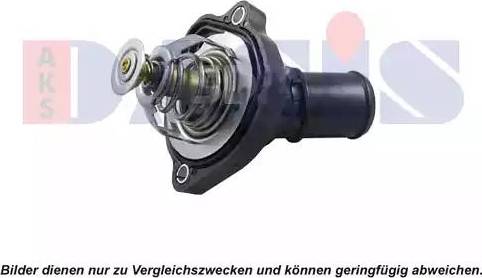 AKS Dasis 095002N - Coolant thermostat / housing www.autospares.lv