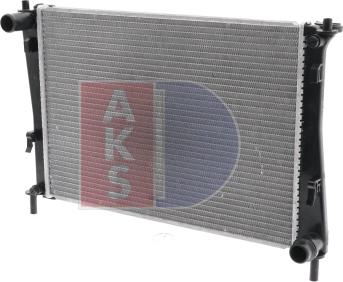AKS Dasis 090016N - Radiators, Motora dzesēšanas sistēma www.autospares.lv