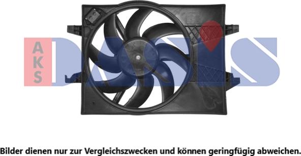 AKS Dasis 098154N - Ventilators, Motora dzesēšanas sistēma www.autospares.lv