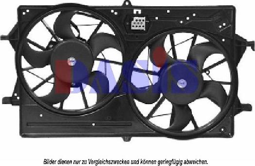 AKS Dasis 098330N - Ventilators, Motora dzesēšanas sistēma www.autospares.lv