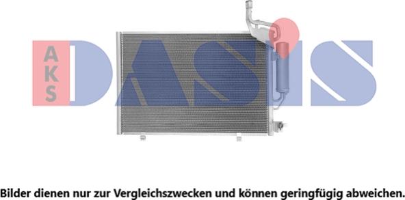 AKS Dasis 092077N - Kondensators, Gaisa kond. sistēma www.autospares.lv