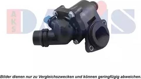 AKS Dasis 045053N - Coolant thermostat / housing www.autospares.lv